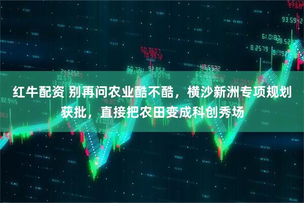 红牛配资 别再问农业酷不酷，横沙新洲专项规划获批，直接把农田变成科创秀场