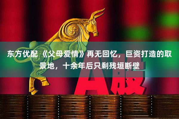 东方优配 《父母爱情》再无回忆，巨资打造的取景地，十余年后只剩残垣断壁