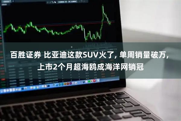 百胜证券 比亚迪这款SUV火了, 单周销量破万, 上市2个月超海鸥成海洋网销冠
